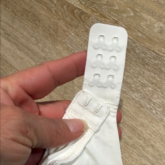 Skims Femme Lace Scoop Bra White onyx 34D - Picture 7 of 7